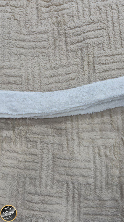 پتو دونفره پشت تدی (نسکافه ای)