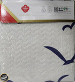 ست کاور لحاف پنبه دوزی یک نفره (سه تکه) Compete Seti Maritime - Larum Lacivert