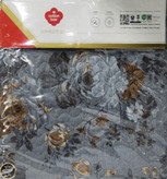 ست کاور لحاف پنبه دوزی یک نفره (سه تکه) Compete Seti Mode Line - Lenora Kahve