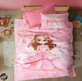 ست کاور لحاف پنبه دوزی یک نفره (سه تکه) Complete Seti Junior - Gimbiya Pembe