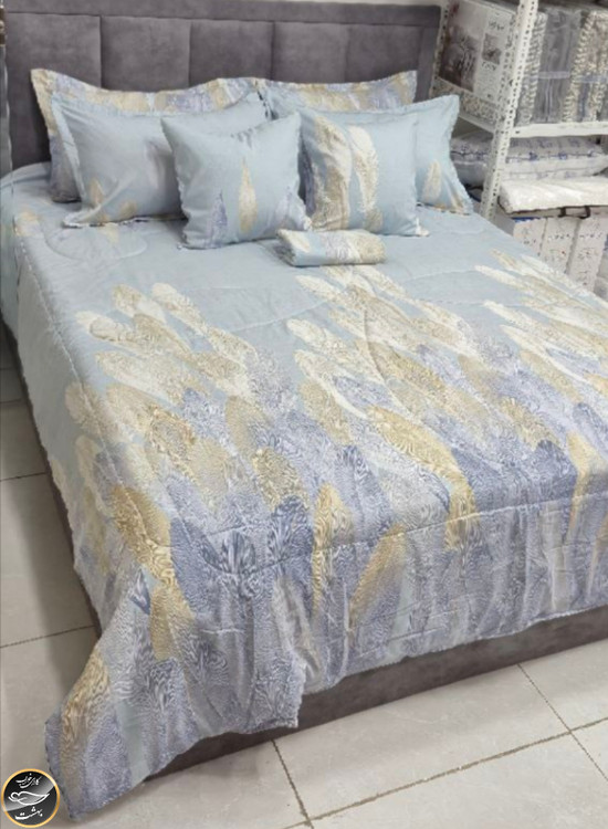 روتختی دونفره هشت تکه برند Maxxira (آبی)