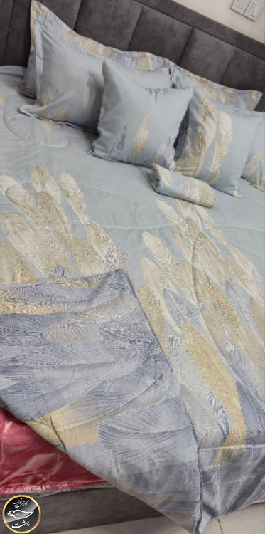 روتختی دونفره هشت تکه برند Maxxira (آبی)