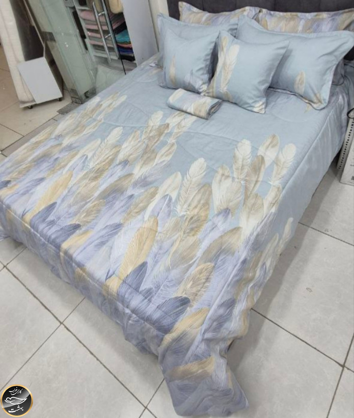 روتختی دونفره هشت تکه برند Maxxira (آبی)