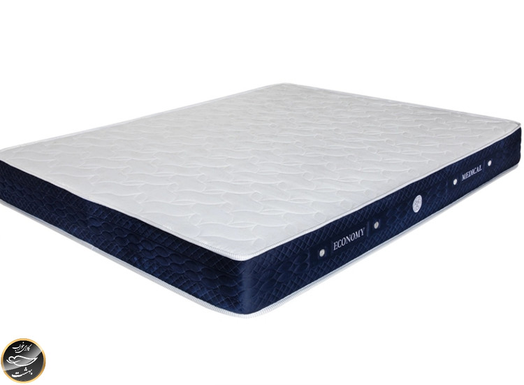 تشک مدیکال اقتصادی دو نفره سایز 180x200 سانتی متر بدون مموری فوم (فول طبی - بدون فنر)