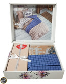 ست کاور لحاف یک نفره (سه تکه) Girls & Boys - Ocean Lacivert