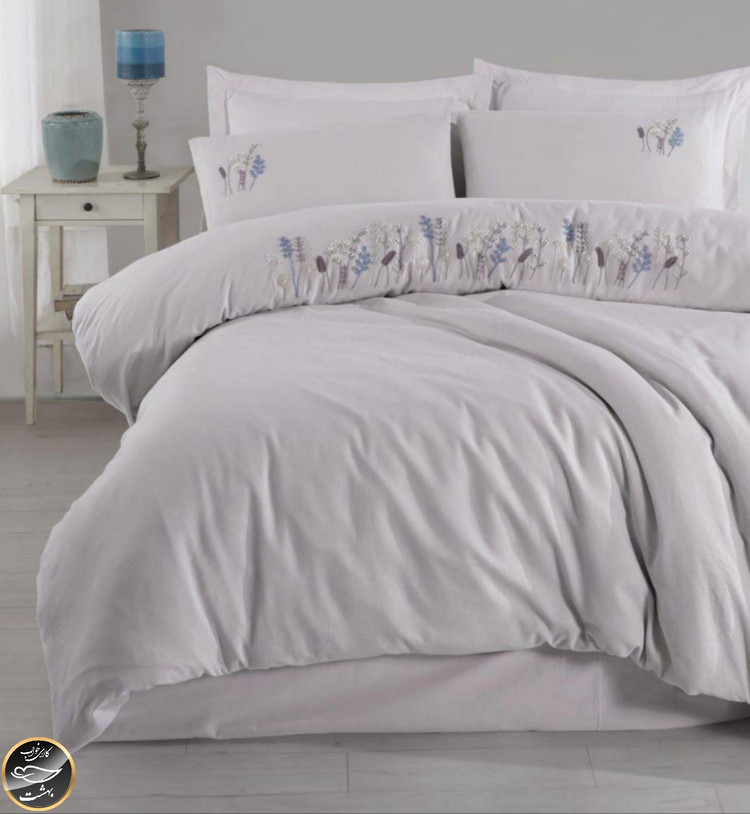 ست کاور لحاف دونفره مدل Nilda برند شاهسر ترک (شش تکه)