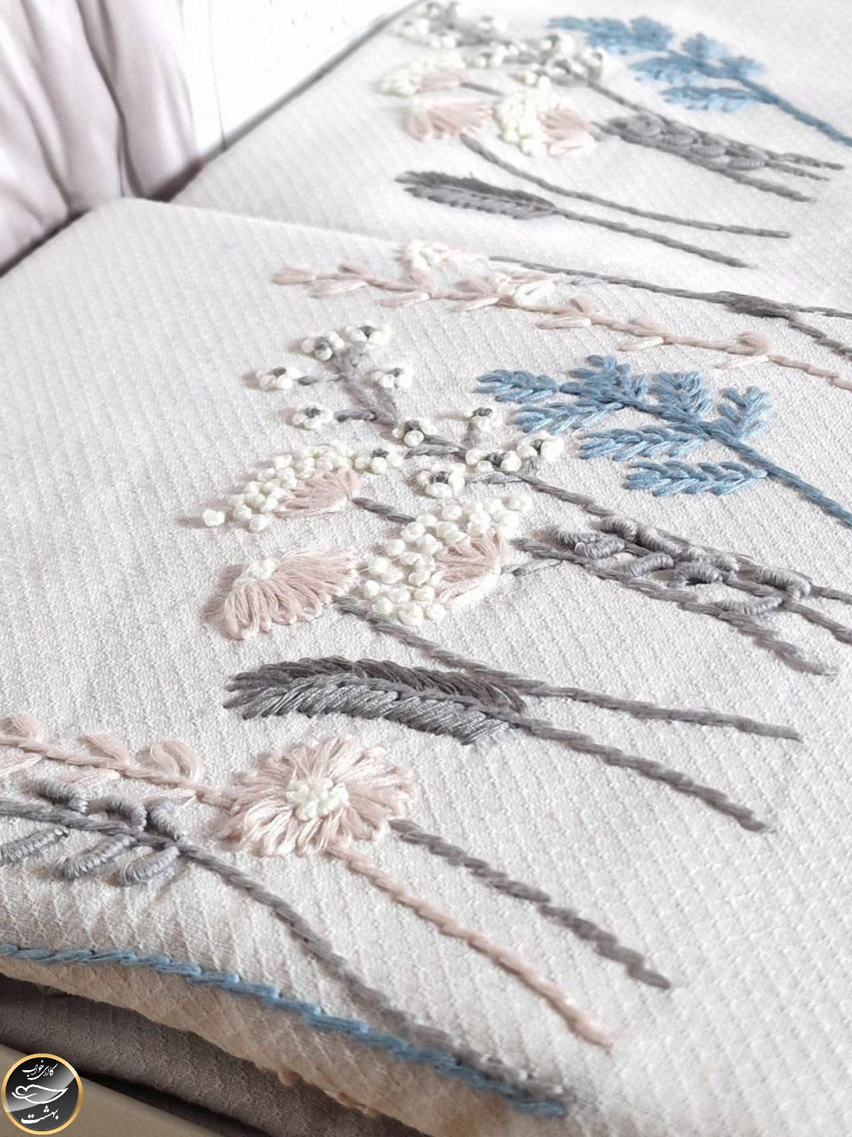 ست کاور لحاف دونفره مدل Nilda برند شاهسر ترک (شش تکه)