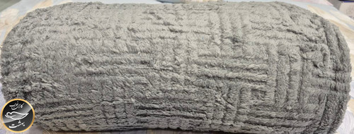 پتو دونفره پشت تدی (طوسی تیره)