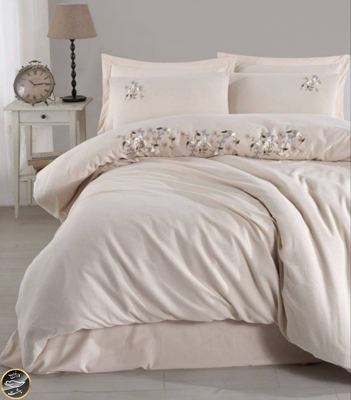 ست کاور لحاف دونفره مدل Zenda برند شاهسر ترک (شش تکه)