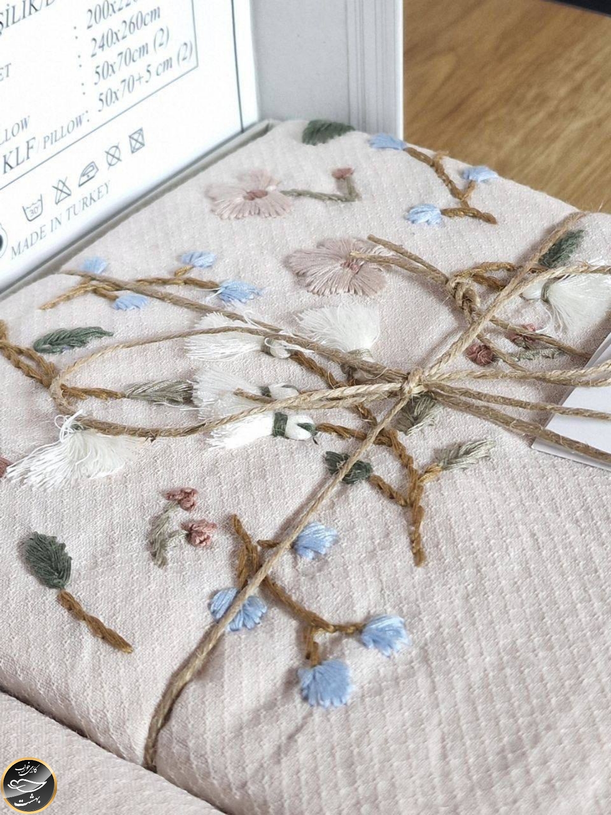 ست کاور لحاف دونفره مدل Zenda برند شاهسر ترک (شش تکه)