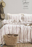 ست کاور لحاف دونفره مدل Evan Murdum برند شاهسر ترک (چهار تکه)