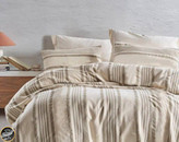 ست کاور لحاف دونفره مدل Nidus Vizon برند شاهسر ترک (چهار تکه - بژ)