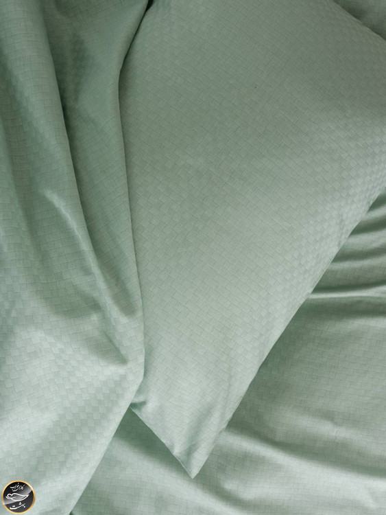 ست کاور لحاف دونفره Plaid- Adacayi (چهار تکه - سبز)