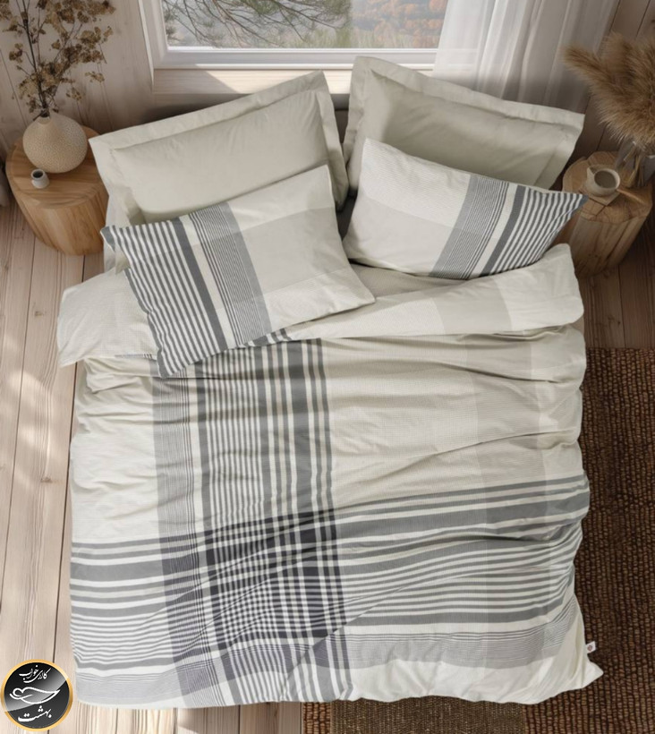 ست کاور لحاف دونفره Nordek - Soren Bej (چهار تکه)