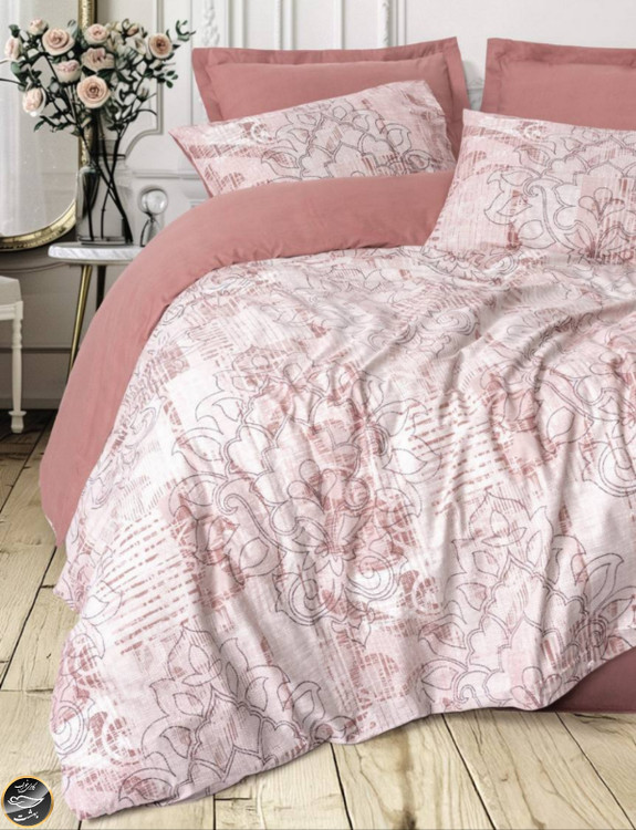 ست کاور لحاف دونفره Dual - Liva Gul Kurusu (چهار تکه)