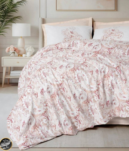 ست کاور لحاف دونفره Bohem - Seravana Somon(چهار تکه)