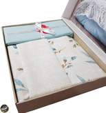 ست کاور لحاف دونفره Mode Line - Lendell Mint (چهار تکه)