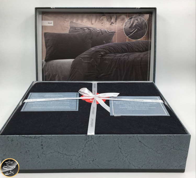 ست کاور لحاف دونفره Crash - Siyah (چهار تکه - مشکی)