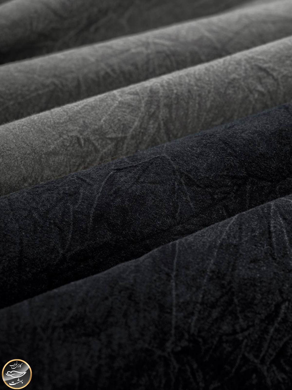 ست کاور لحاف دونفره Crash - Siyah (چهار تکه - مشکی)