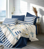 ست کاور لحاف یک نفره (سه تکه) Modern - Lunox Lacivert