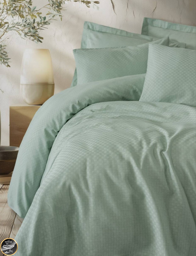 ست کاور لحاف یک نفره (سه تکه) Plaid - Adacayi