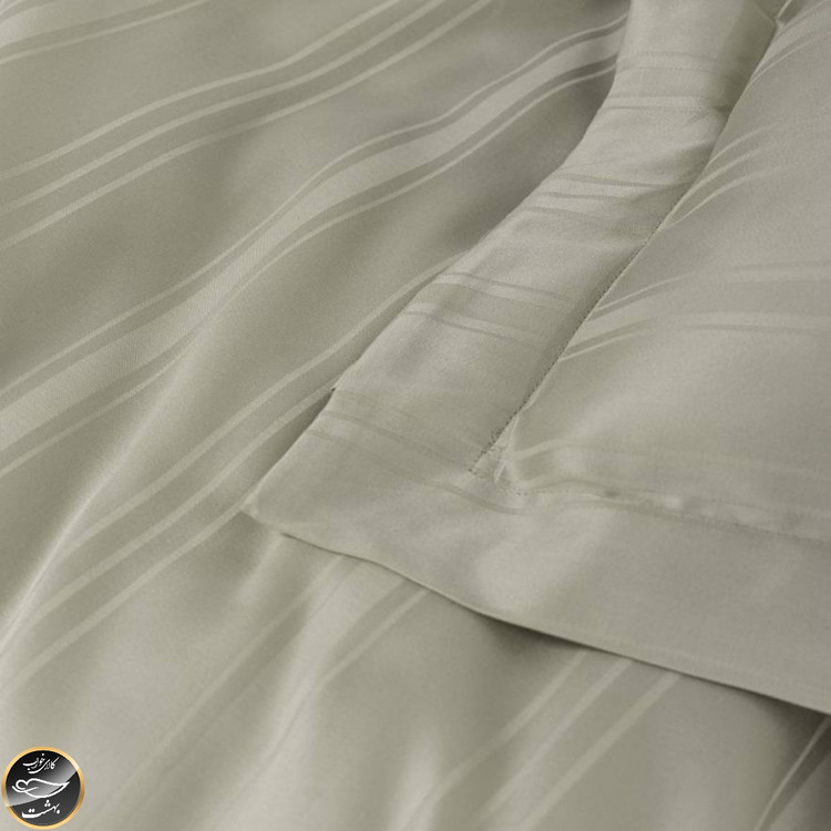 ست کاور لحاف ساتن دونفره Smart Bamboo مدل Smart Bamboo - Bej (شش تکه - بژ)