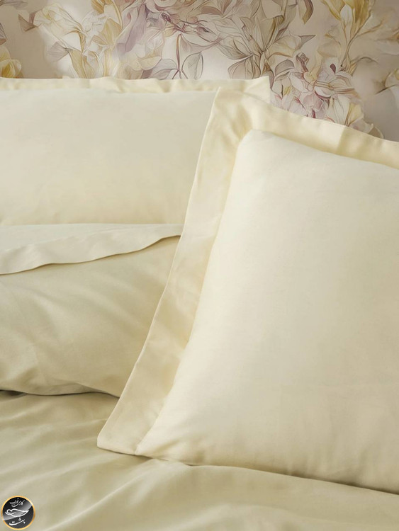ست کاور لحاف ساتن یک نفره Elegant (سه تکه - بژ)