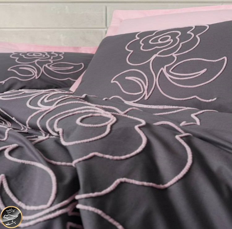 ست کاور لحاف دونفره Brode Rnf - Pimula Pembe (شش تکه)