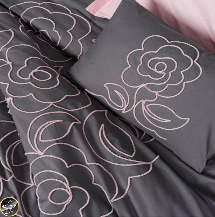 ست کاور لحاف دونفره Brode Rnf - Pimula Pembe (شش تکه)