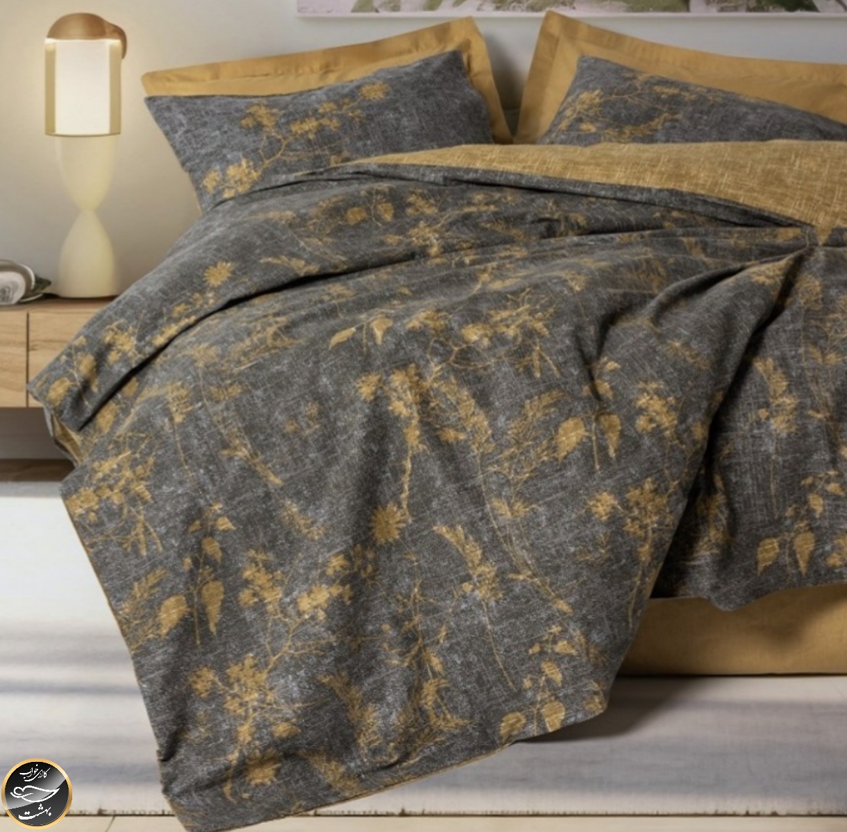 ست کاور لحاف یک نفره (سه تکه) Dual -Yadawa Hardal