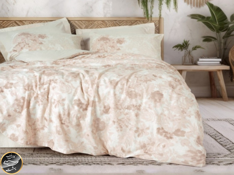 ست کاور لحاف یک نفره (سه تکه) Dual - Vestige Bej