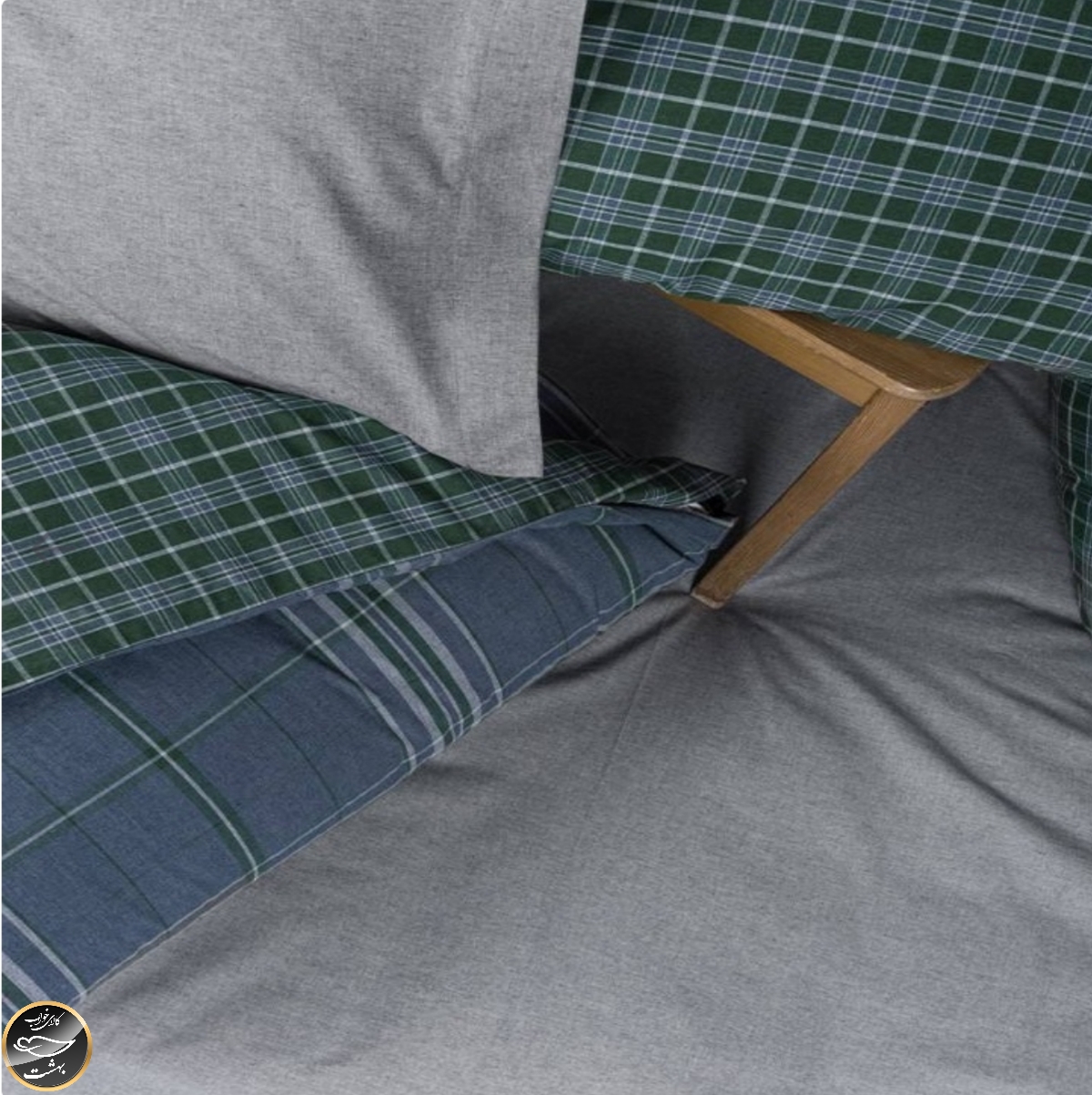 ست کاور لحاف یک نفره Natureforce مدل Isola Mavi (سه تکه)