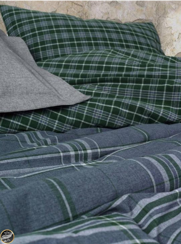 ست کاور لحاف یک نفره Natureforce مدل Isola Mavi (سه تکه)