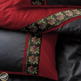 ست کاور لحاف یک نفره (سه تکه) Folk Art - Lienzo Antrasit