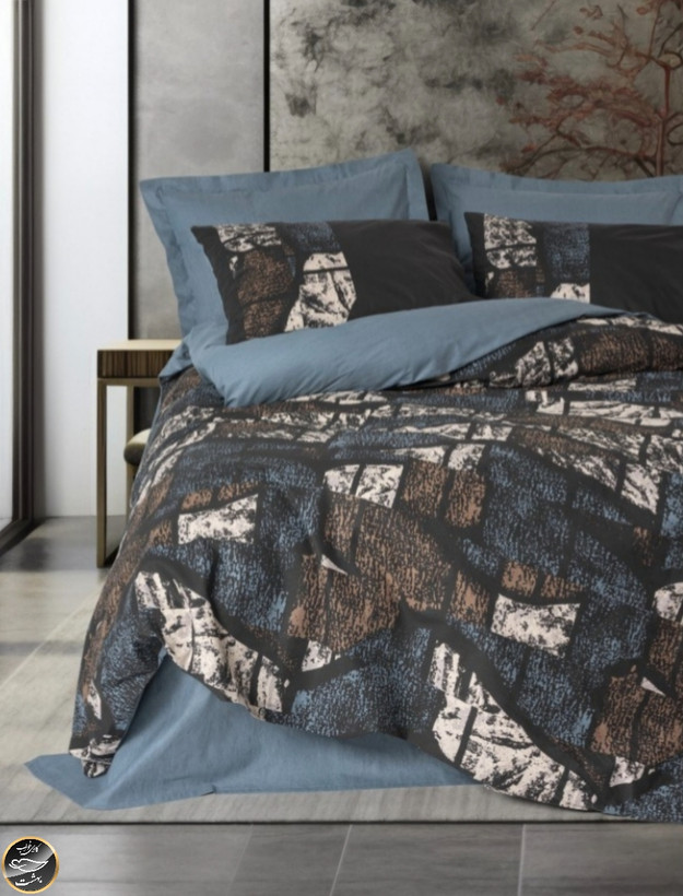 ست کاور لحاف یک نفره (سه تکه) Dark - Senso Petrol