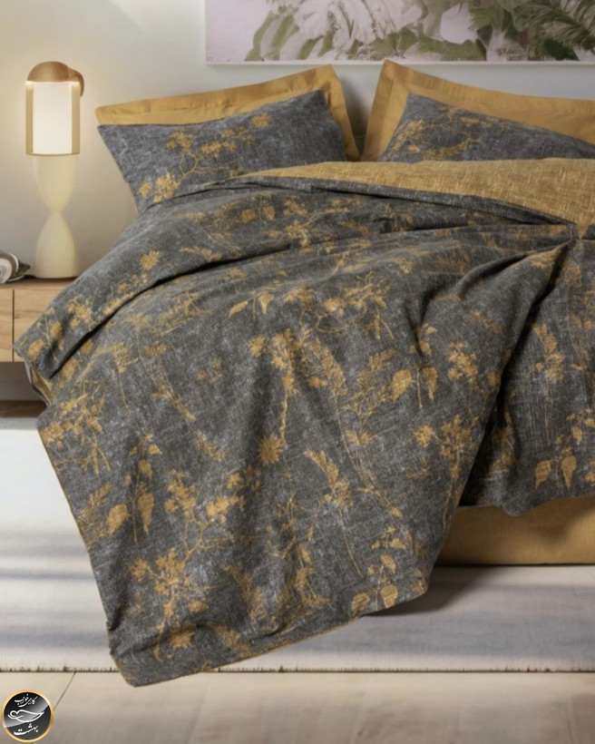 ست کاور لحاف دونفره Dual - Yadawa Hardal (چهار تکه)