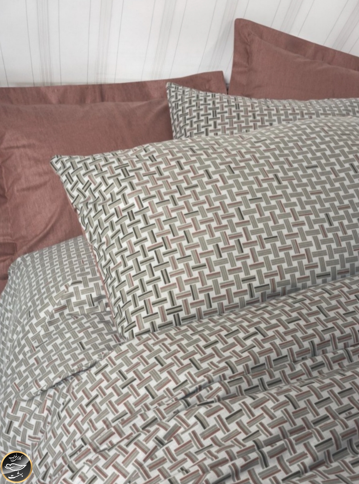 ست کاور لحاف دونفره Petite - Mote Kiremit (چهار تکه)