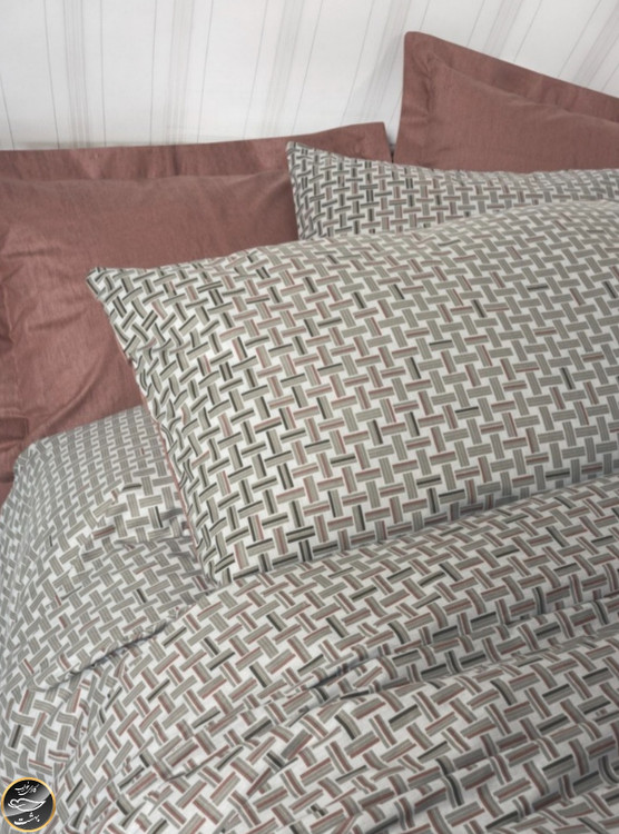 ست کاور لحاف دونفره Petite - Mote Kiremit (چهار تکه)