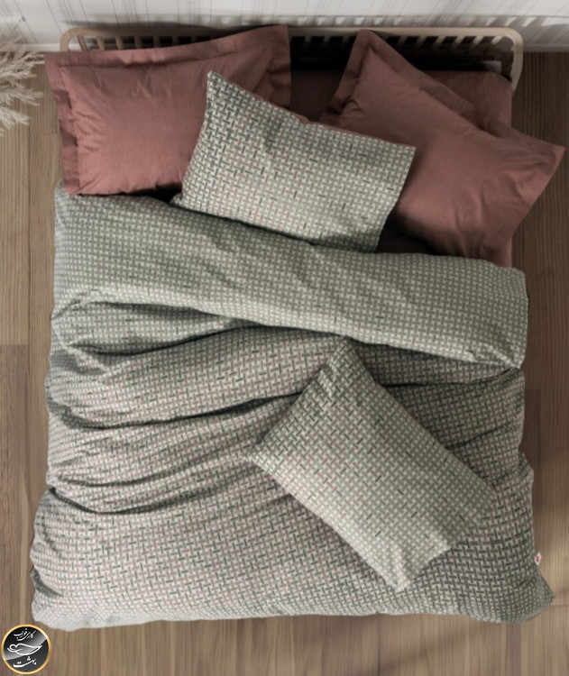 ست کاور لحاف دونفره Petite - Mote Kiremit (چهار تکه)