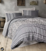 ست کاور لحاف دونفره Toprak - Tonnia Vizon (چهار تکه)