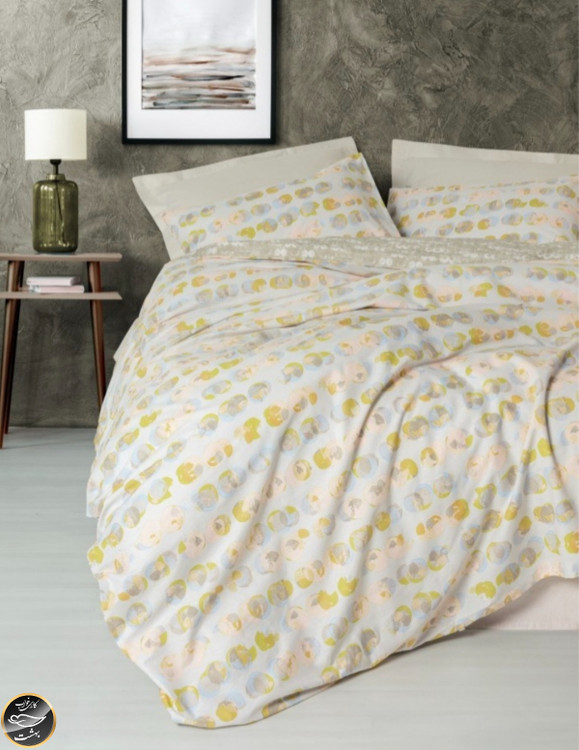 ست کاور لحاف یک نفره (سه تکه) Minimal - Jocus Bej