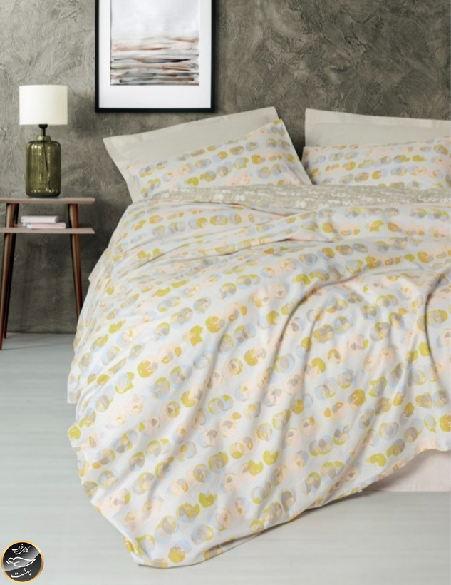 ست کاور لحاف یک نفره (سه تکه) Minimal - Jocus Bej