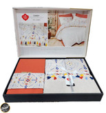 ست کاور لحاف یک نفره (سه تکه) Candy - Milis Kiremit