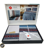 ست کاور لحاف یک نفره (سه تکه) Folk Art - Polku Gri