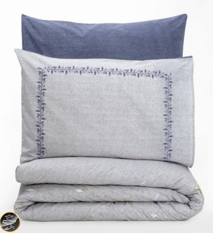 ست کاور لحاف یک نفره (سه تکه) Mode Line - Nista Lacivert