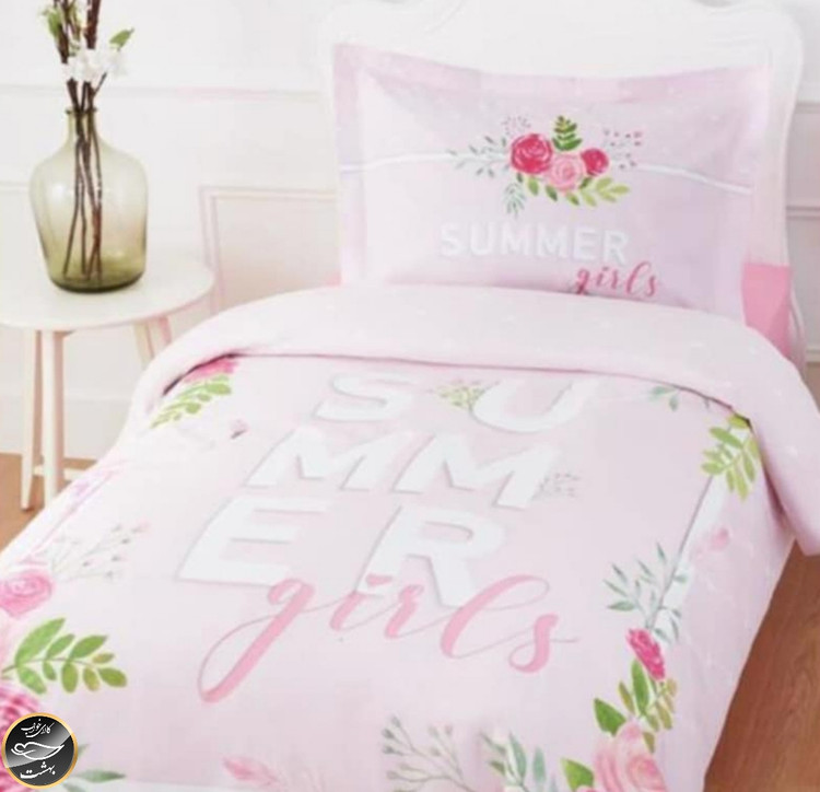 ست کاور لحاف یک نفره (سه تکه) Summer Girls