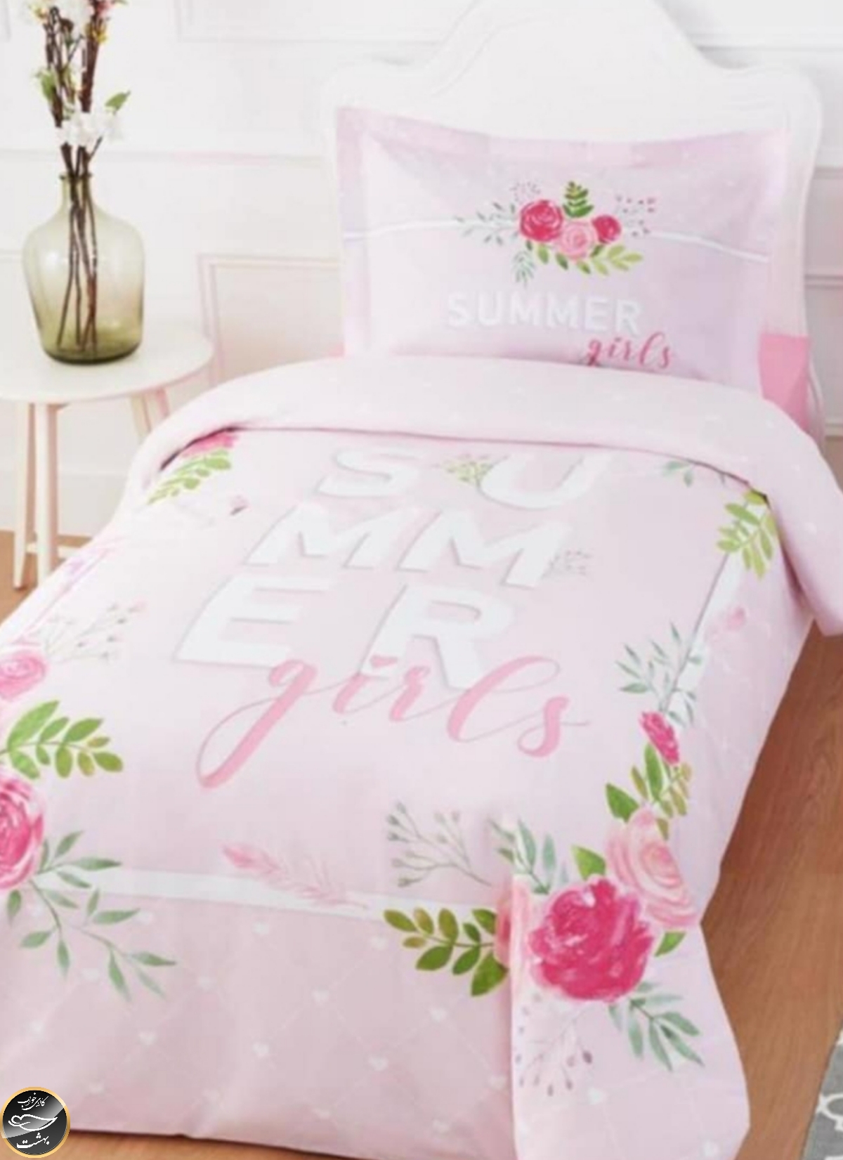 ست کاور لحاف یک نفره (سه تکه) Summer Girls
