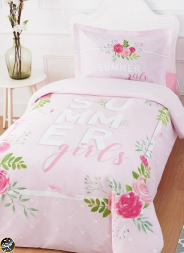 ست کاور لحاف یک نفره (سه تکه) Summer Girls
