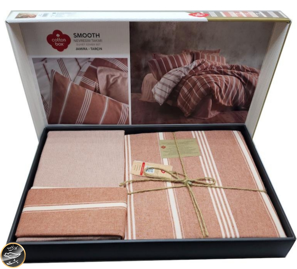 ست کاور لحاف دونفره Smooth - Jamira Tarcin (چهار تکه)
