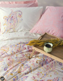 ست کاور لحاف دونفره Bohem - Muna Pembe (چهار تکه)